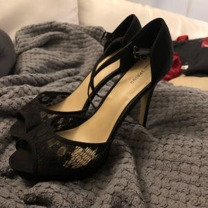 Call it Spring Lace Heels